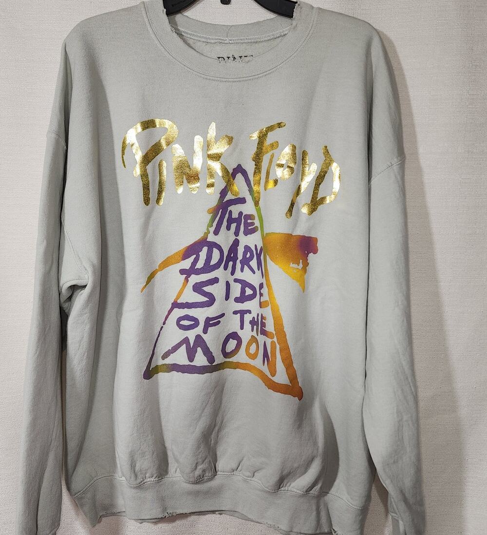 Pink Floyd dark side of the moon sweatshirt size Large men's